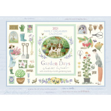 D1006 A4 Family Organiser Garden Days