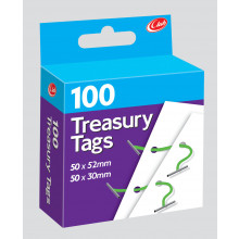 Treasury Tags 100's 2 Asst