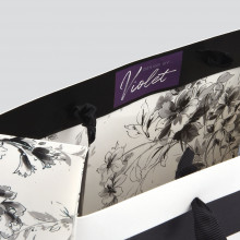Gift Bag Noire Medium