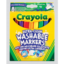 Crayola Ultra-Clean Washable Markers 8s