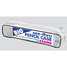 Big See-Thru Pencil Case 330mm/13"