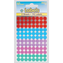Foil Dots 8mm Assorted