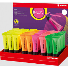 Stabilo Boss Neon Tube Highlighters Asst