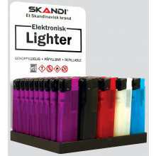 Skandi Electronic Lighters Assorted