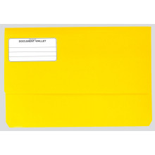 Foolscap Bright Hvy Duty Document Wallet