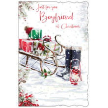 Boyfriend Trad 75 Xmas Card
