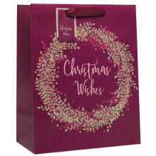 Gift Bag Berry Wreath Large