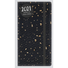 D0403 Slim Diary WTV Foil Fleck