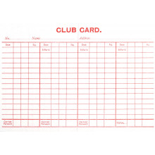 Club Cards Packet 100's (Silvine)