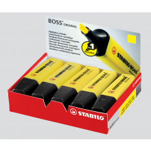Stabilo Boss Yellow Highlighter Boxed