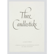Pads 3 Candlesticks A5 White