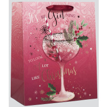 Gift Bag Winter Berries Large