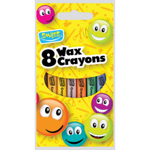 Smiles 8 Standard Wax Crayons