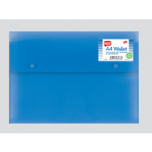 Polyprop A4 Gusset Wallet Assorted