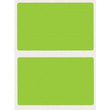 S/A LABELS REF.GREEN 50x80mm