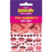 CON021 Hot Lips Foil Confetti