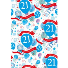 Gift Wrap Age 21 Male