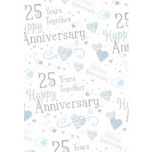 Gift Wrap 25 Years Together