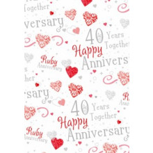 Gift Wrap 40 Years Together