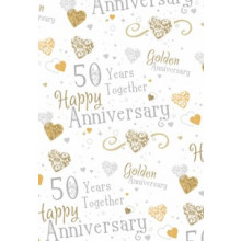 Gift Wrap 50 Years Together