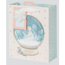 Gift Bag Winter Pastels Medium