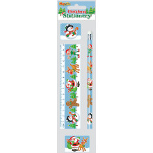 4 Piece Christmas Stationery Set