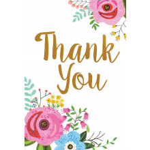 Thank You Cards Floral IW314