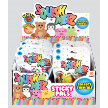 Squish-Meez Sticky Pals Assorted