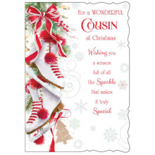 Granddaughter Trad 50 Xmas Card