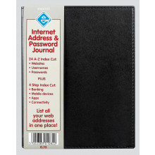 Internet Address/Password Journal