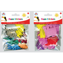 Foam Stickers Dinosaur/Princess Assorted