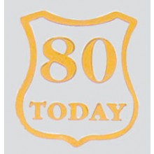 Roman Labels Gold Shield 80 Today