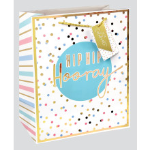 Gift Bag Hip Hip Hooray Ex.Large