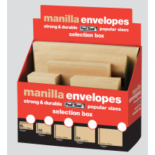 Manilla Envelopes Selection Box