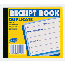 Club Duplicate Receipt Book (100pgs)