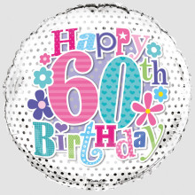 Foil Balloon Age 60 Female