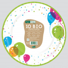 Party Plates 22cm Round 10s