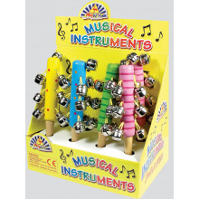 T4108 Wooden Jingle Stick