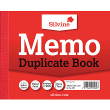 Silvine Duplicate Memo Book 4"x5" 603
