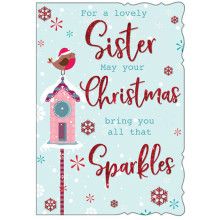 Friend Female Trad 50 Xmas Card