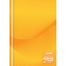 A6 Cool Waves Notebook Hardback 160pg