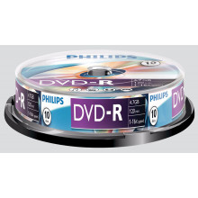 Philips DVD-R 10 Pack Spindle