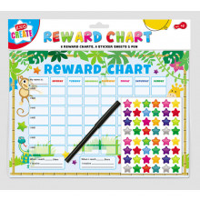 Reward Charts (6 charts, stickers & pen)