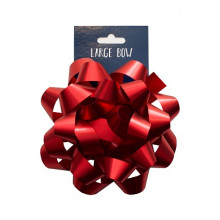 Large Red Bow 15cm Carded