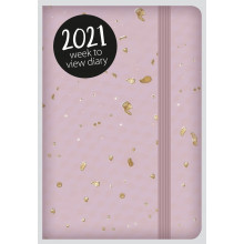 D0404 Pocket Diary WTV Foil Fleck