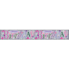 2.5m Party Banner Birthday Female