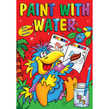 Paint with Water Books 2 Asstd 16 Pages