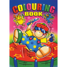 A4 Colouring Books - 4 Asst 40 Pages