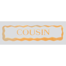Stickers Gold Cousin