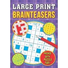 Large Print Brainteasers Puzzle Book